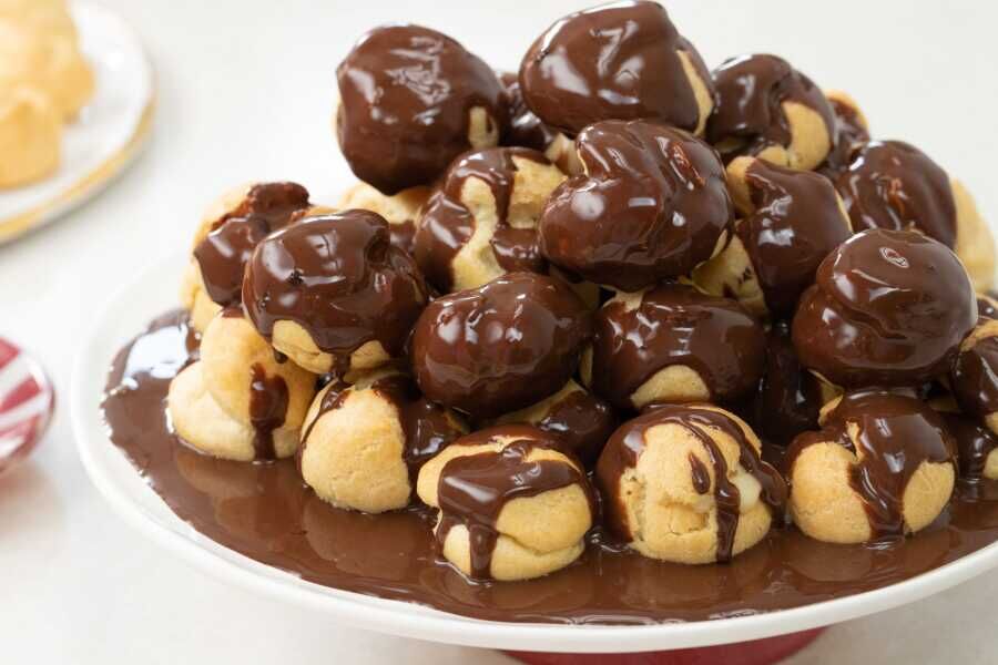 Çikolatalı Profiterol